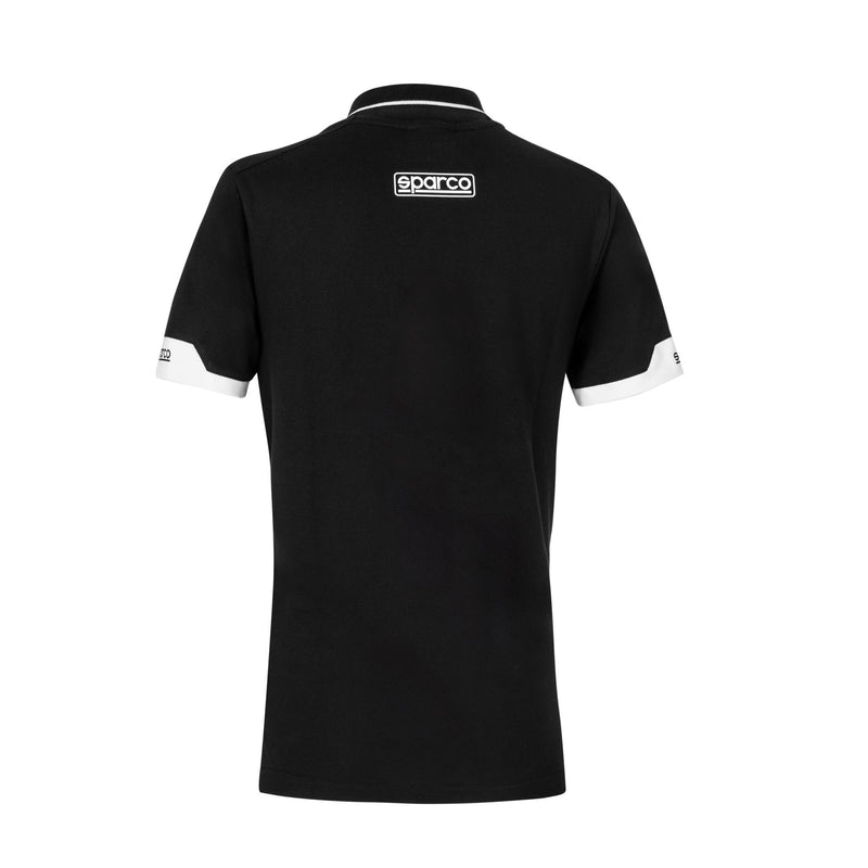 Sparco Zip Women’s Polo Shirt — Black