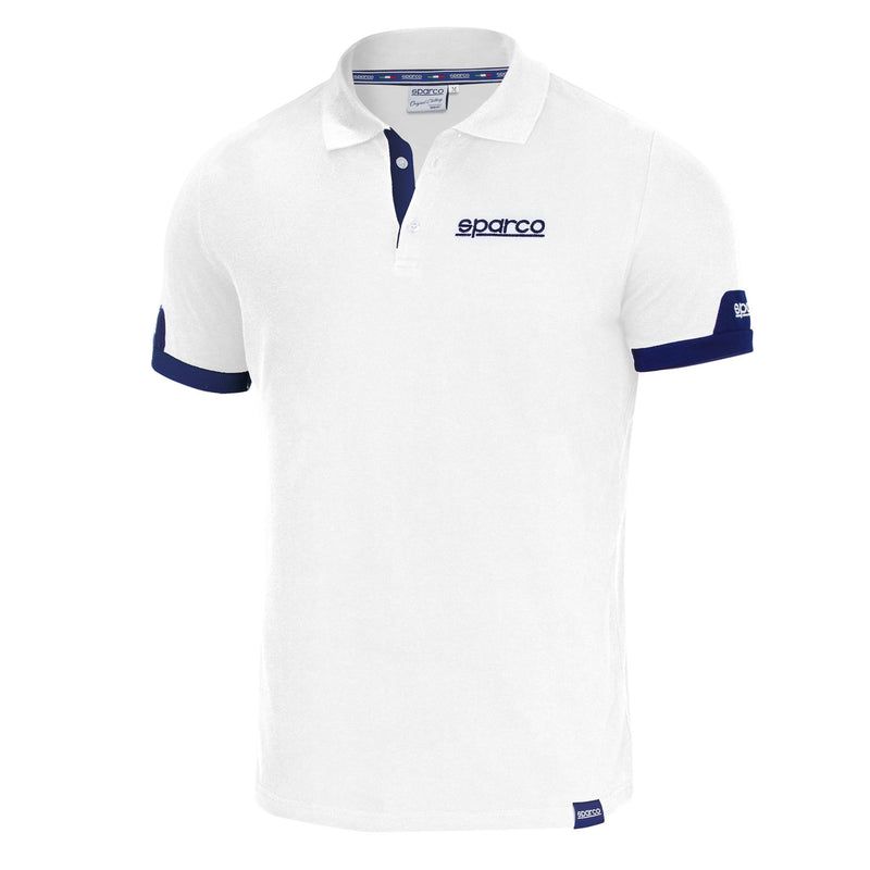 Sparco Corporate Polo Shirt — White