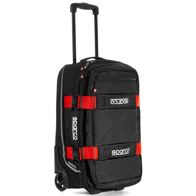 Sparco Travel Trolley - Black/Red — Black/Red