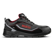 Sparco Low-Cut Safety Shoes S1PS Indy Detroit — Black/Dark Grey