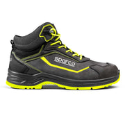Sparco Safety Shoes S3S Indy-H Juri ESD Unisex Dark Grey/Fluorescent Yellow — Dark grey/Fluorescent yellow
