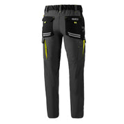 Sparco Tech Oregon Work Trousers —  grigio scuro / giallo fluo