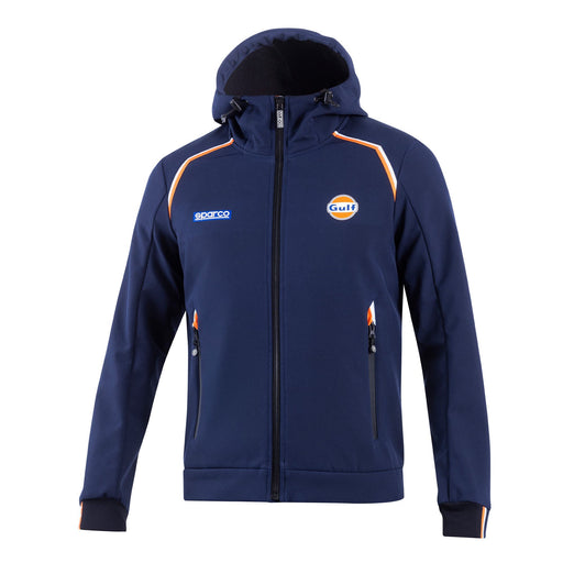 Sparco Softshell Jacket Hooded Gulf SL — Navy blue