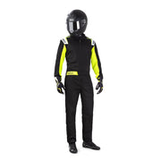 Sparco Rookie Karting Suit — Black/Red