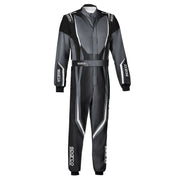 Sparco Prime-K Advanced Karting Suit — Black/Grey