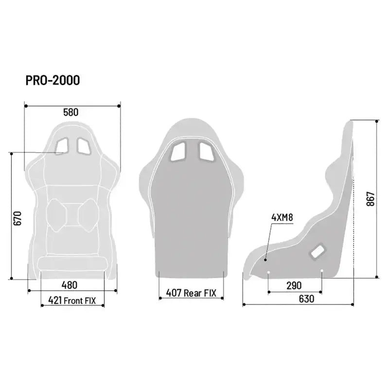 Sparco Pro 2000 QRT Martini Edition - Grey - Sim Race Webshop B.V.