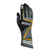 SPARCO RUSH FOR KARTING - Gray / Orange / 4 - Karting Gloves