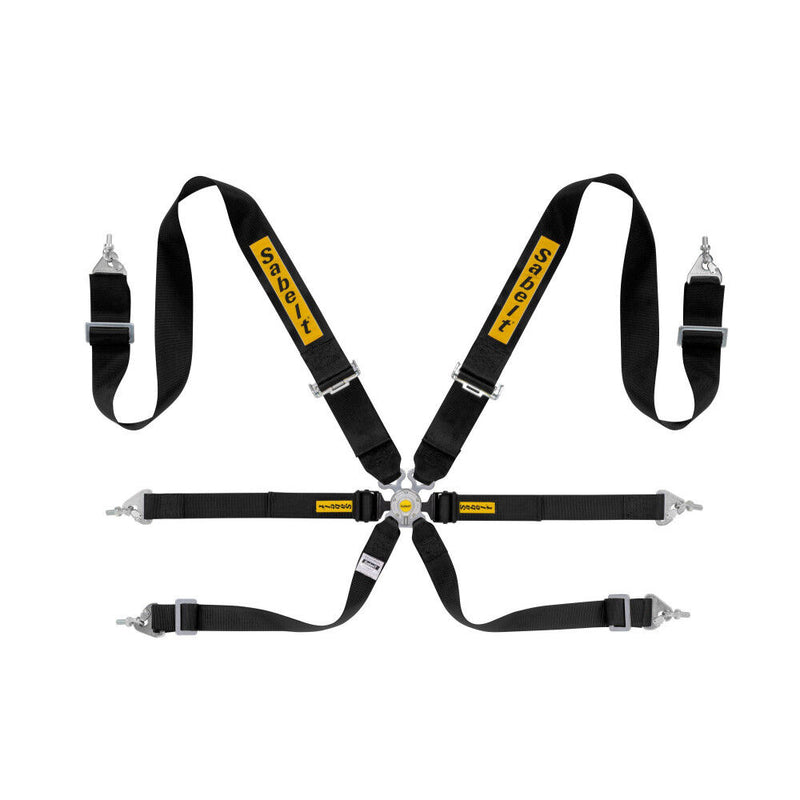 Sabelt Steel Rally 3x2 6-Point Harness