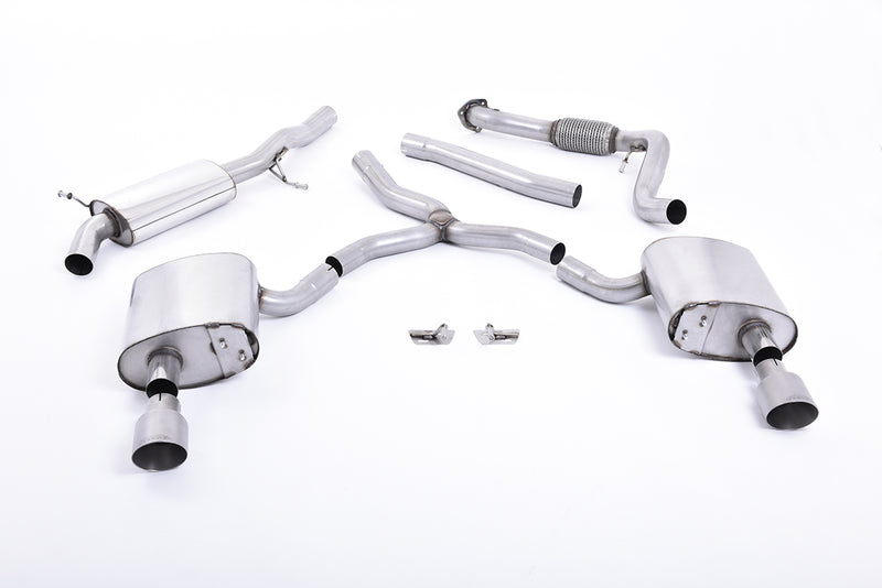Milltek SSXAU613 Audi A4 B9 2.0 TFSI quattro Saloon / Avant